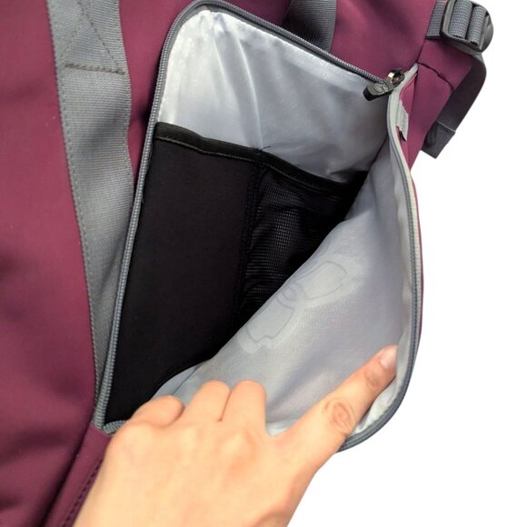 Bontrager Vella Vana Purple Merlot Wine Canvas Bike Pannier Cycling Bag - Picture 3 of 7
